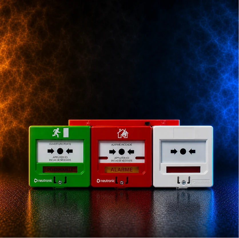 Bloc déclencheurs manuels x3