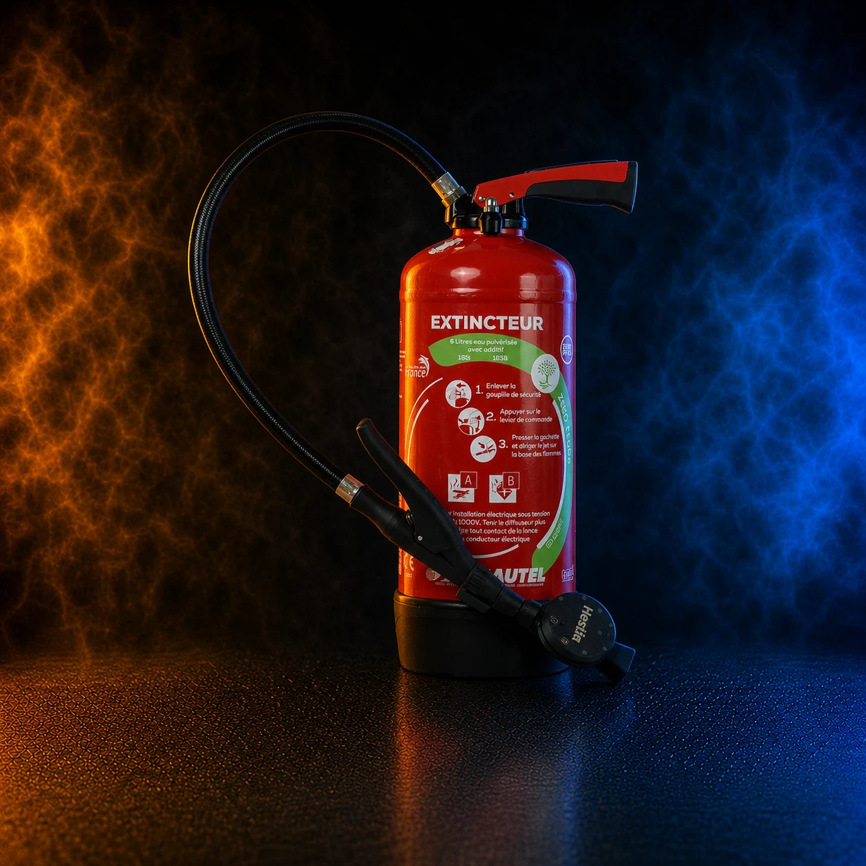 Extincteur EPA connecté